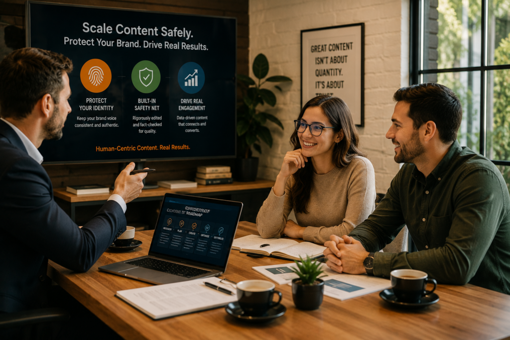 Beyond the Hype (3 Steps to Scale Content Safely)