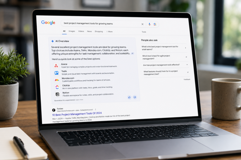 google ai overview seo results