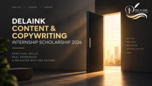 delaink content copywriting internship scholarship 2026